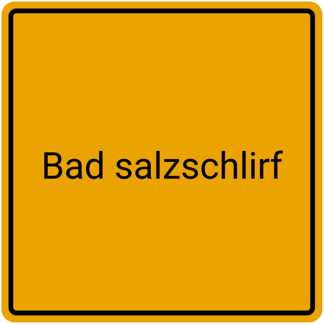 Meldebestätigung Bad Salzschlirf